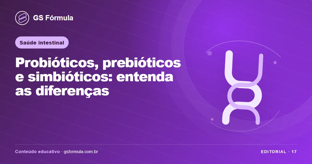 Ilustração editorial sobre Probióticos, prebióticos e simbióticos: entenda as diferenças