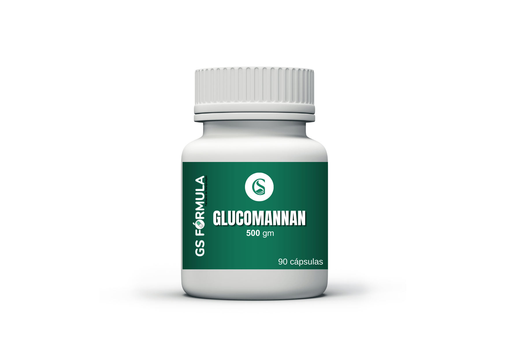 Glucomannan 500mg - 120 Cápsulas