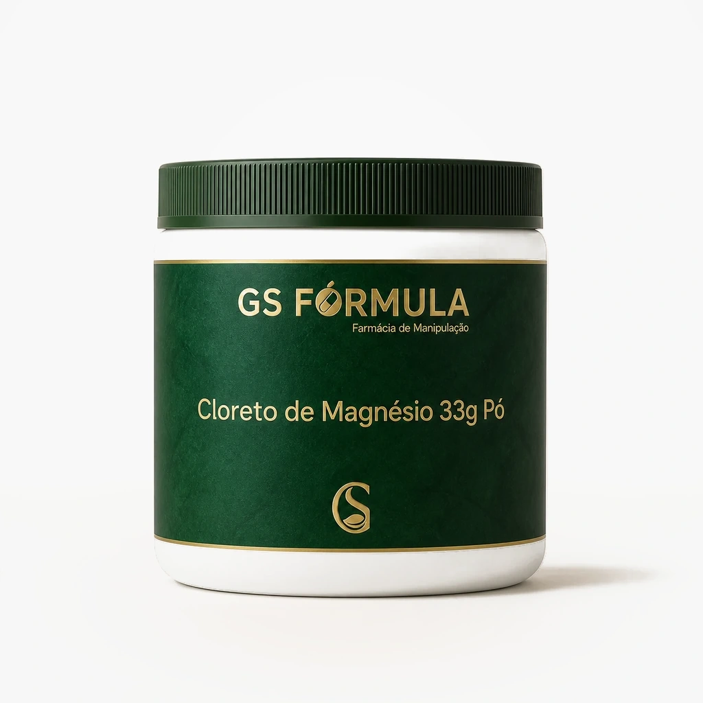Cloreto de Magnésio 33g Pó