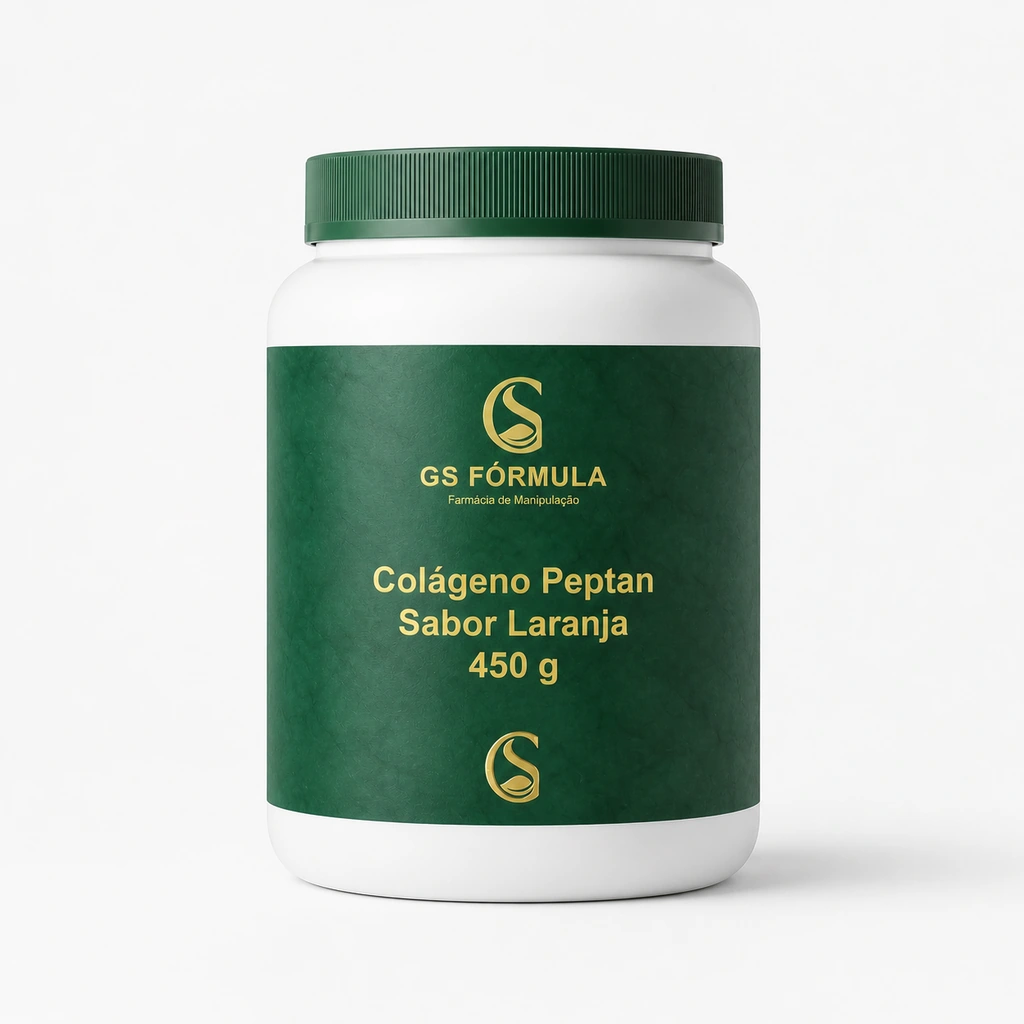 Colágeno Peptan 450g - Sabor Laranja