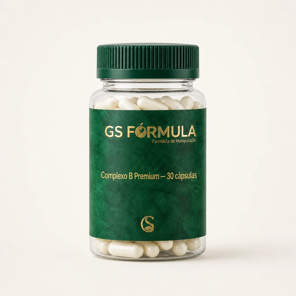 Complexo B Premium — 30 cápsulas