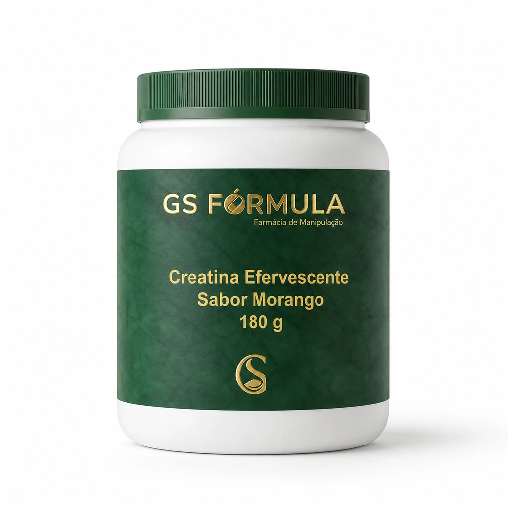 Creatina Efervescente Sabor Morango 180g - Nutrition