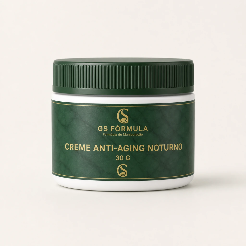 Creme anti aging noturno premium 30g