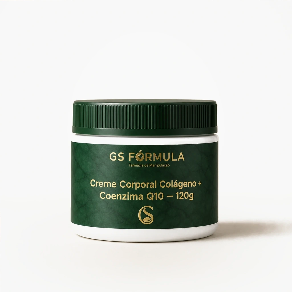 Creme Corporal Colágeno + Coenzima Q10 — 120g