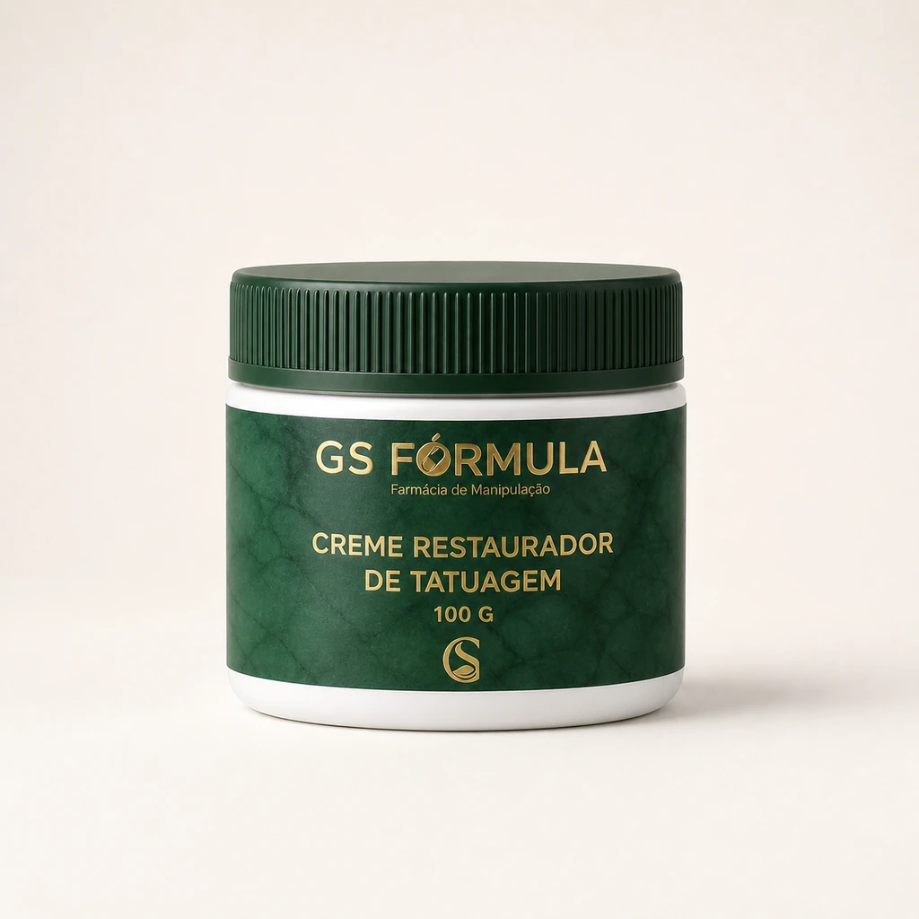 Creme restaurador de tatuagem - 100g