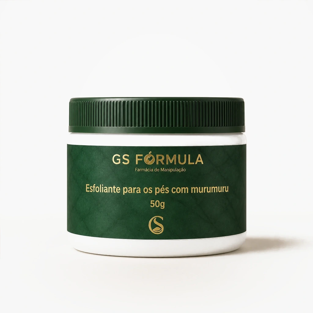 Esfoliante para os pés com murumuru 50g