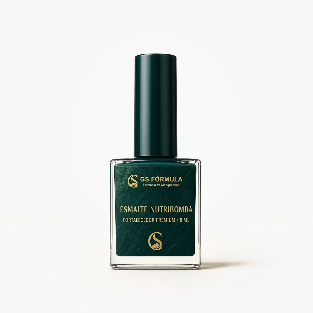 Esmalte nutribomba fortalecedora de unhas premium 8ml