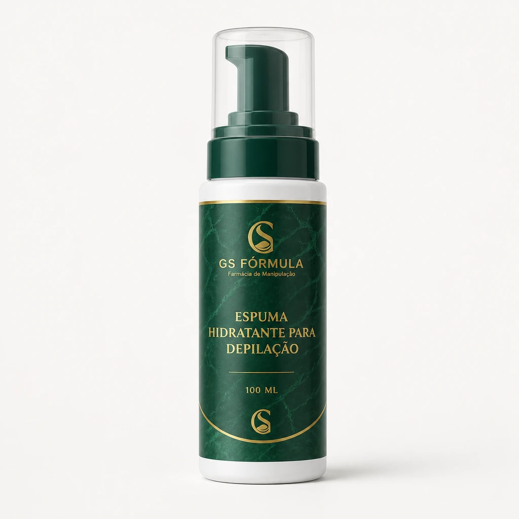 Espuma Hidratante para Depilação 100ml