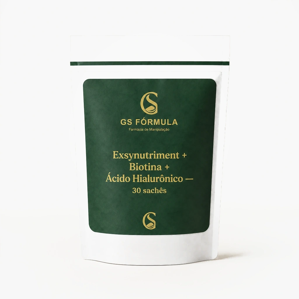 Exsynutriment + Biotina + Ácido Hialurônico — 30 sachês