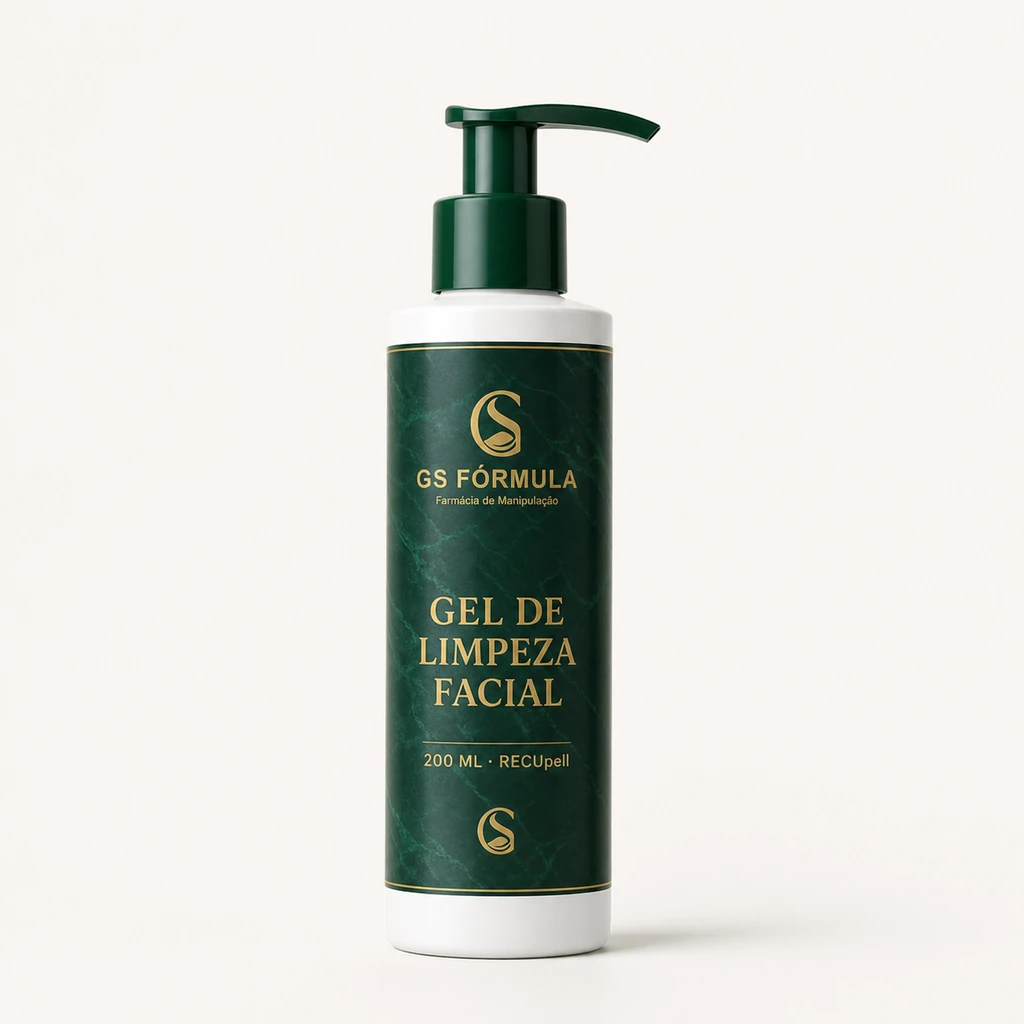 Gel de Limpeza Facial 200ml - Recupell