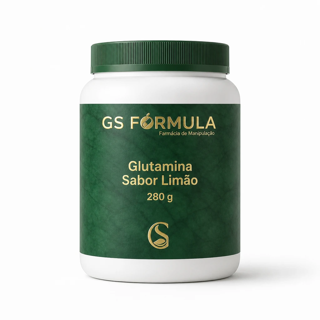 Glutamina Sabor Limão 280g