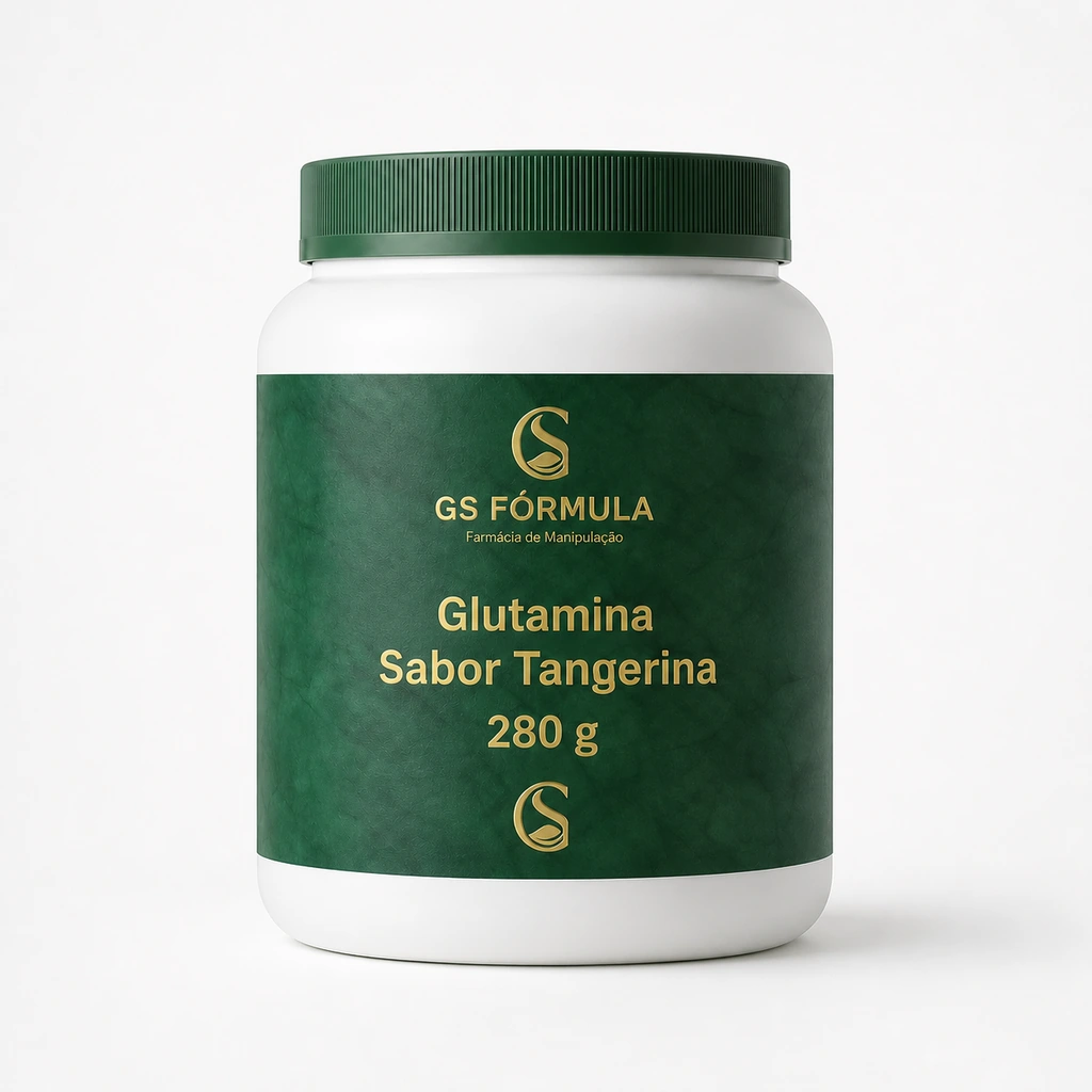 Glutamina Sabor Tangerina 280g Glutamina Sabor Tangerina