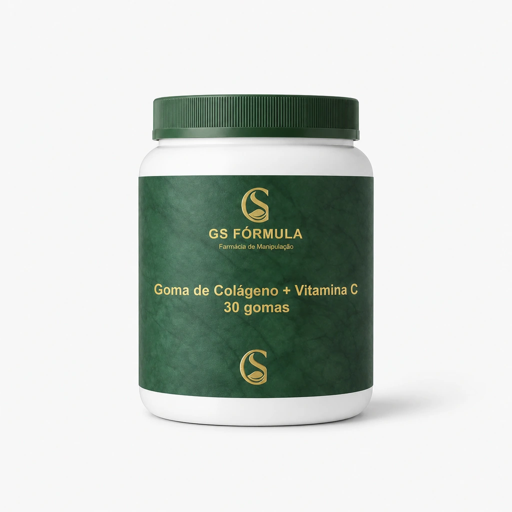 Goma de Colágeno com Vitamina C 30 Gomas