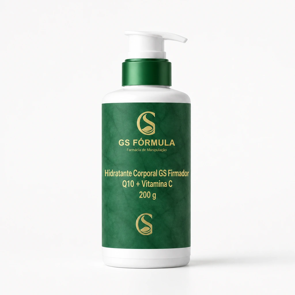 Hidratante corporal GS Firmador com q10 + vitamina c 200g