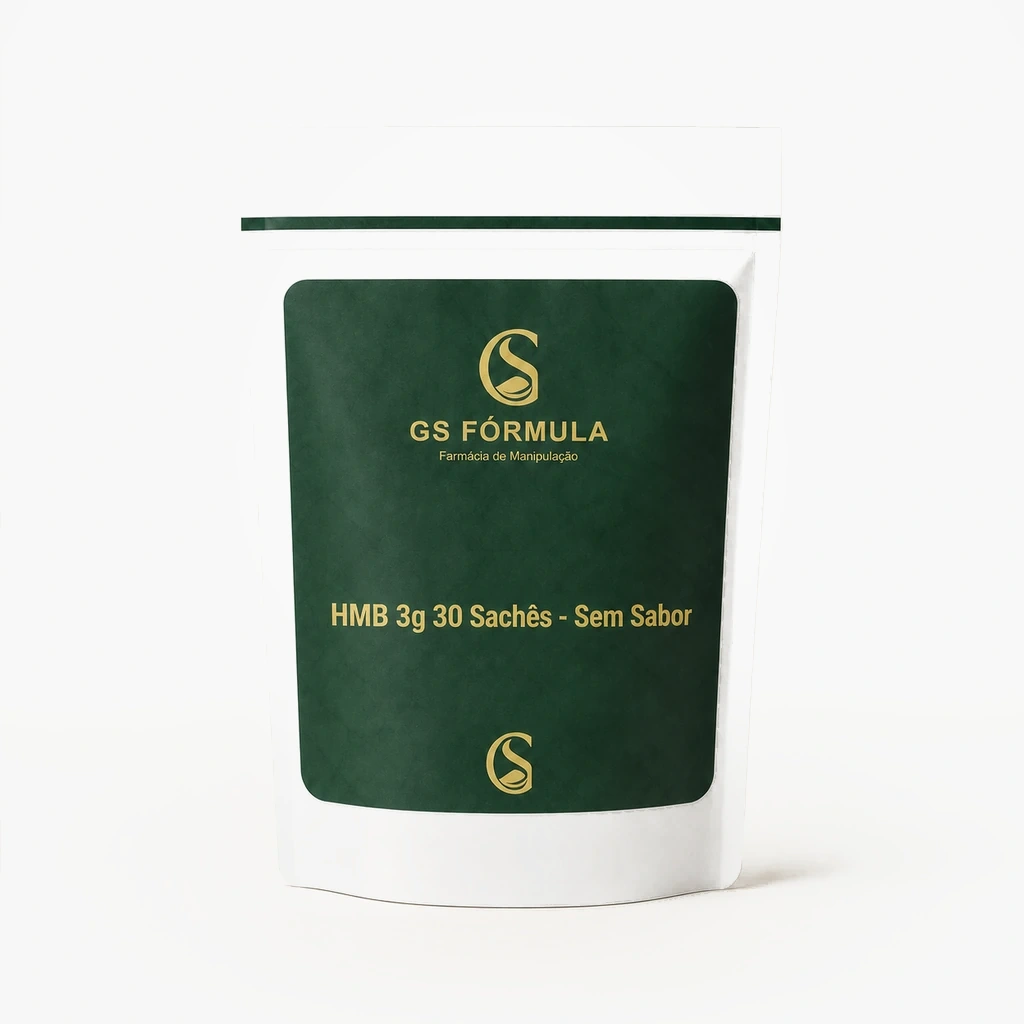 HMB 3g 30 Sachês - Sem Sabor