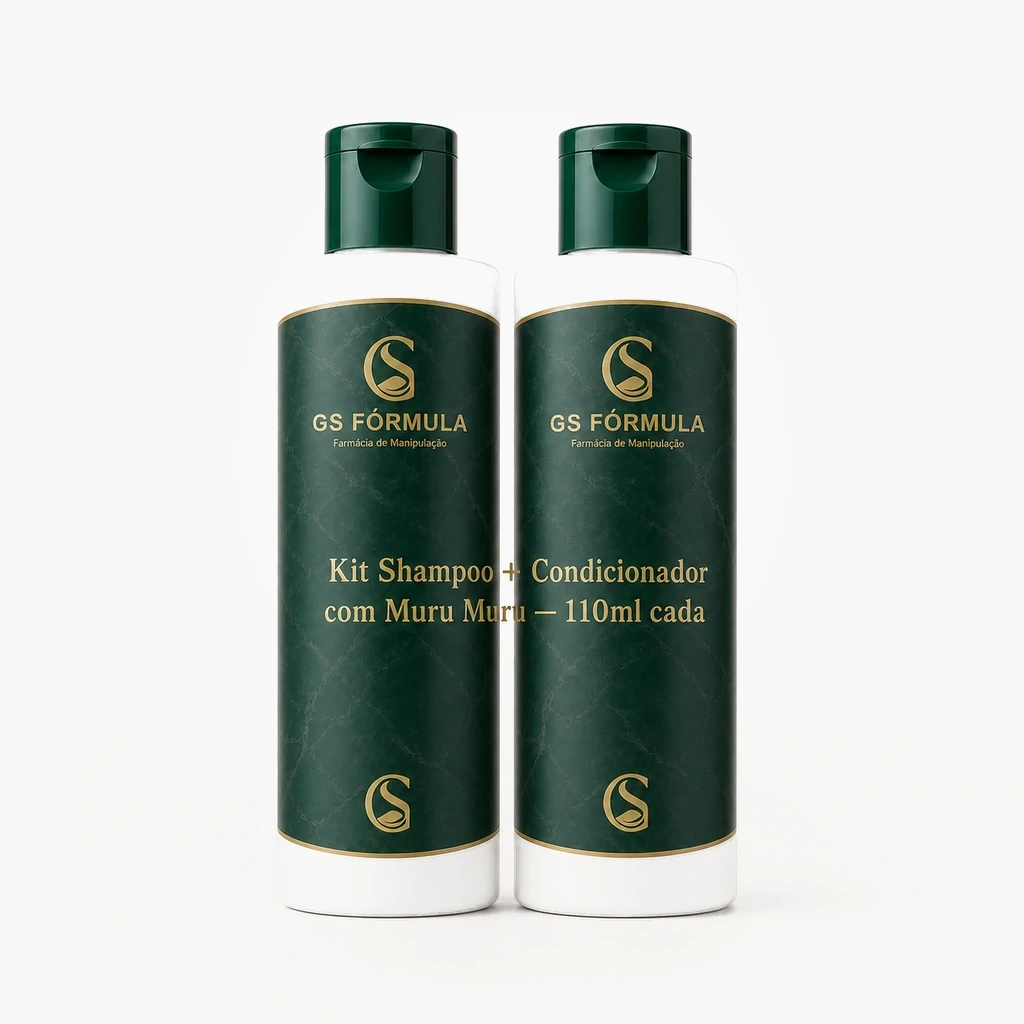 Kit Shampoo + Condicionador com Muru Muru — 110ml cada