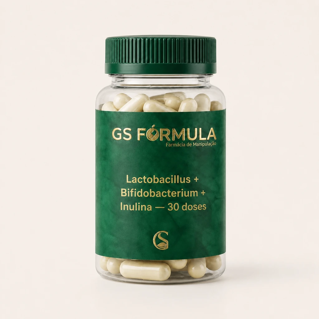 Lactobacillus + Bifidobacterium + Inulina — 30 doses