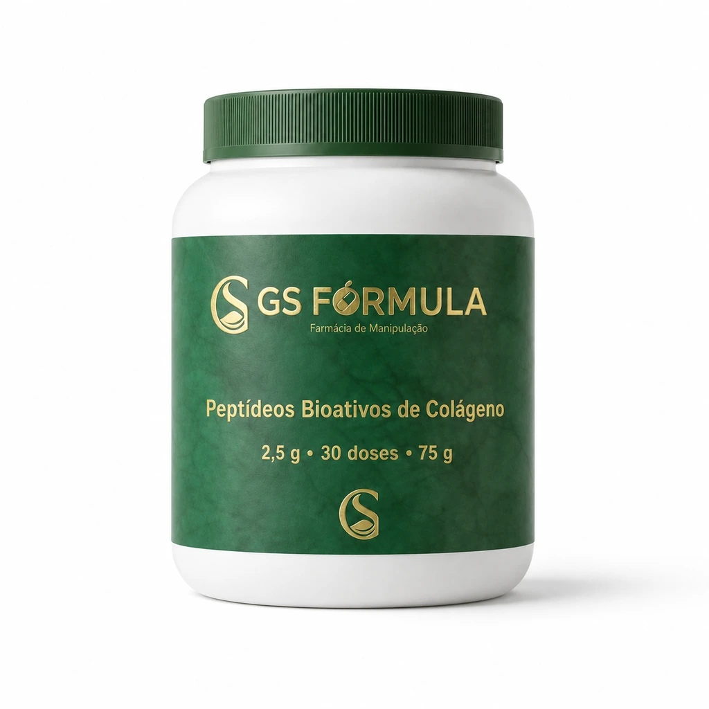 Peptídeos Bioativos de Colágeno 2,5g - 30 Doses 75g