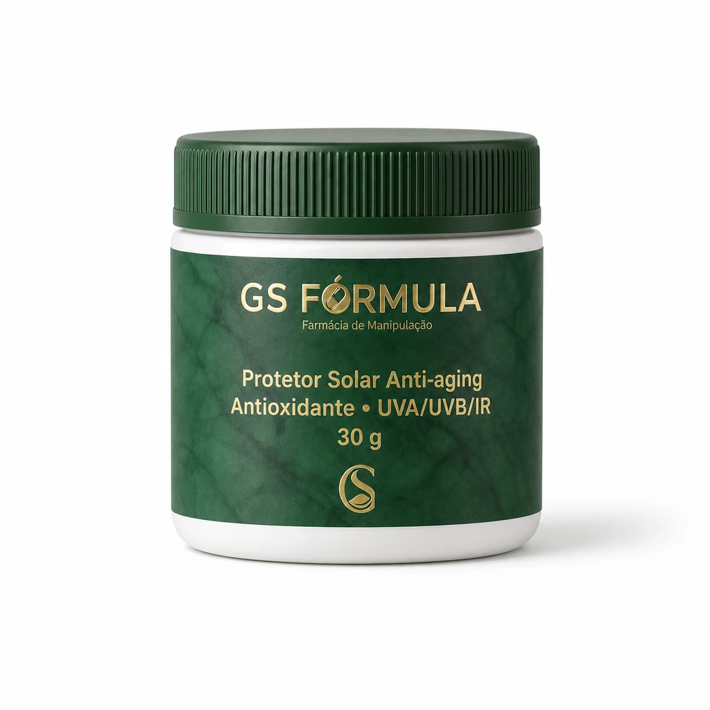 Protetor solar anti-aging antioxidante uva/uvb/ir 30g