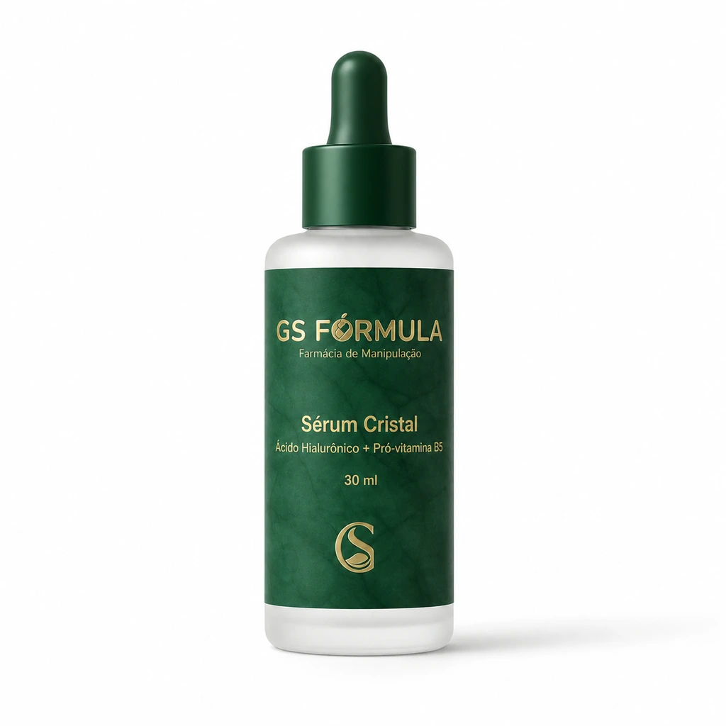 Sérum Cristal Ácido Hialurônico + Pró Vitamina B5 30ml