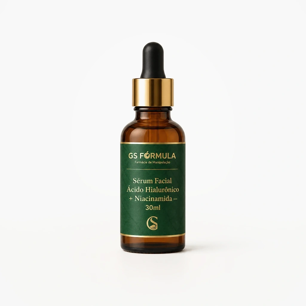 Sérum Facial Ácido Hialurônico + Niacinamida — 30ml