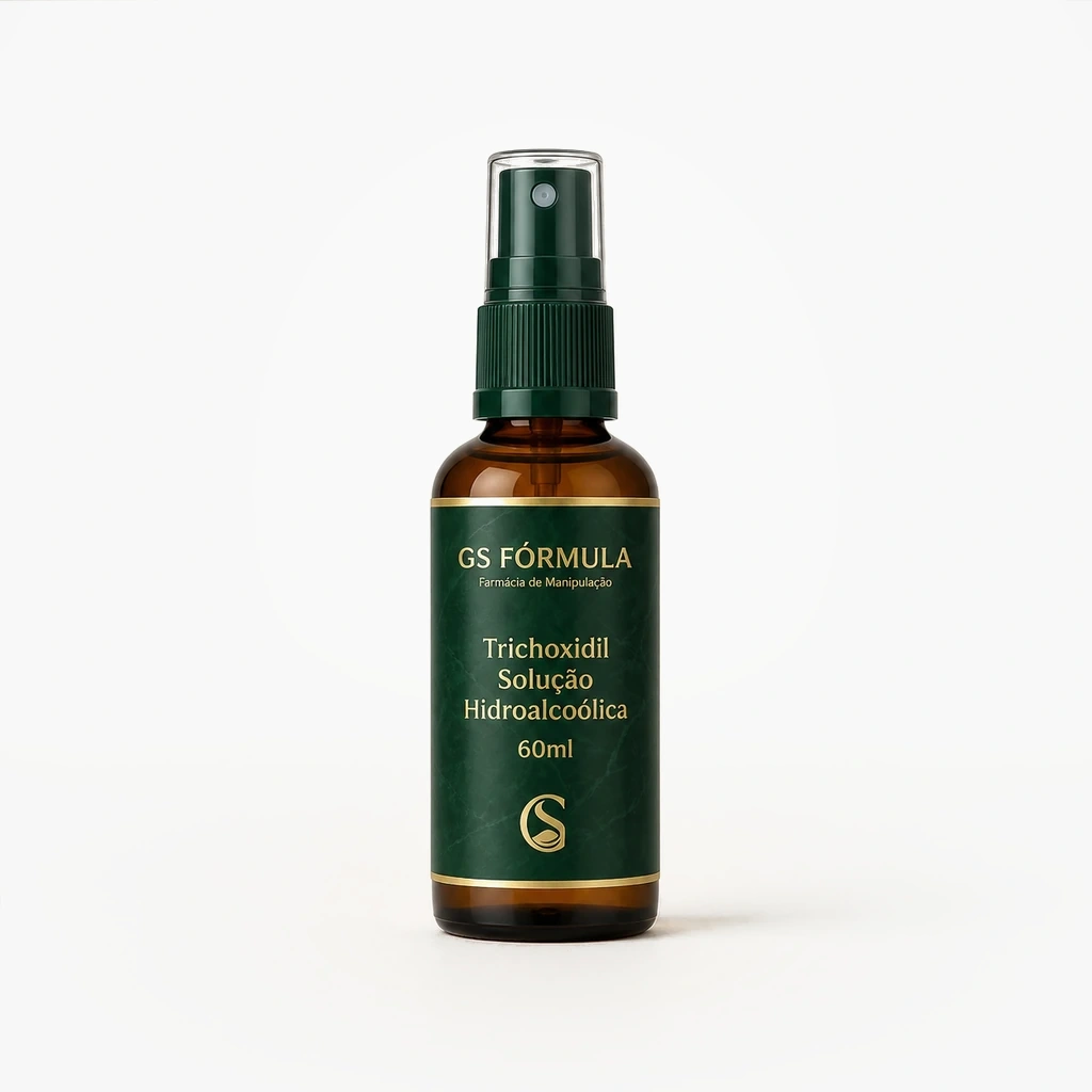 Trichoxidil Solução Hidroalcoólica 60ml
