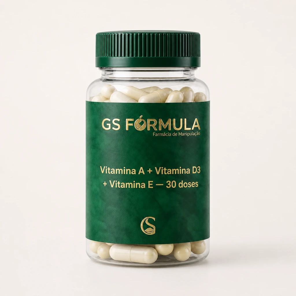 Vitamina A + Vitamina D3 + Vitamina E — 30 doses