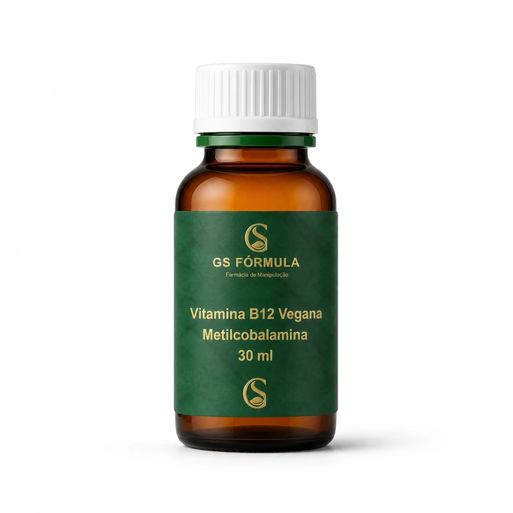 Vitamina B12 - Metilcobalamina Vegano 30mL