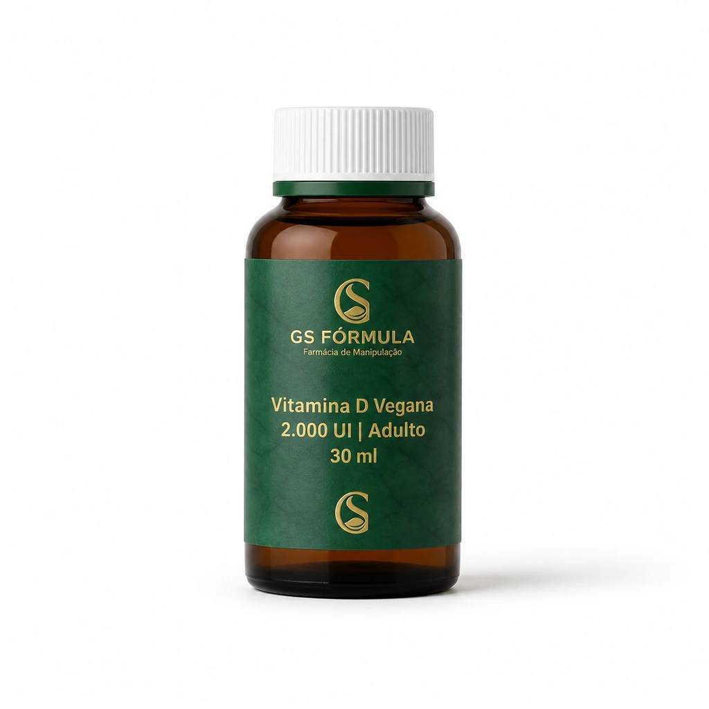 Vitamina D Vegana 2000UIs 30ml - Adulto
